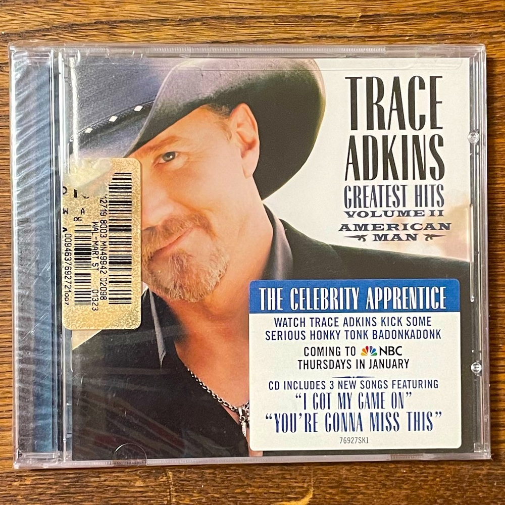 Brand New Trace Adkins Greatest Hits VOL 2 American Man CD